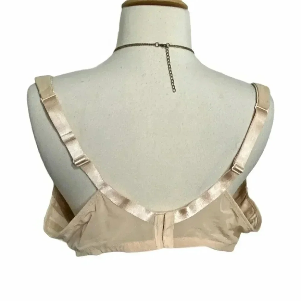 Catherines 42C tan cream padded underwire‎ bra